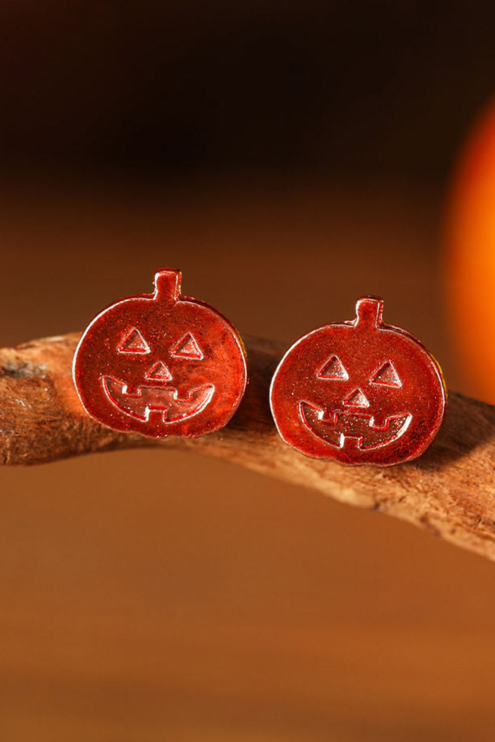 Multicolour Halloween Ornament Stud Earrings