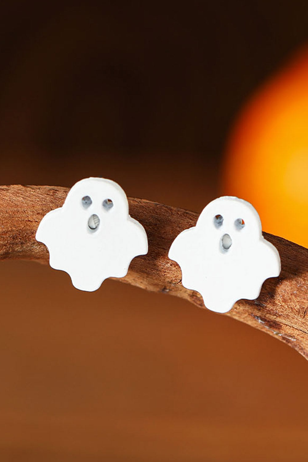 Multicolour Halloween Ornament Stud Earrings